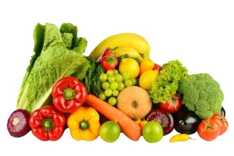 Več sadja in zelenjave